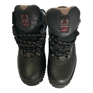 Nike Air ACG 960406 Y2-3 Women 6.5 Black Leather Lace Up Ankle Hiking Trail Boot